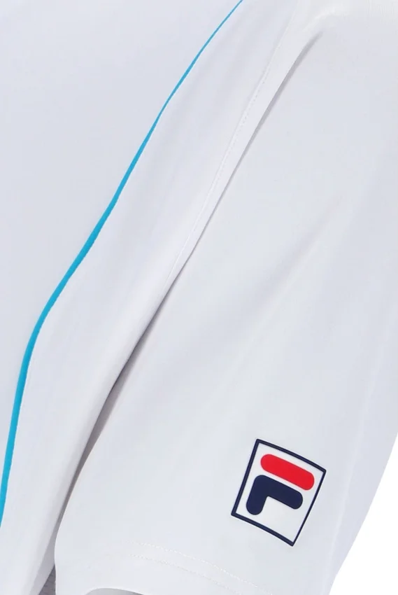 Pantaloncini da tennis a maniche corte Backspin bianca