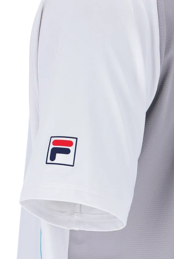 Pantaloncini da tennis a maniche corte Backspin bianca