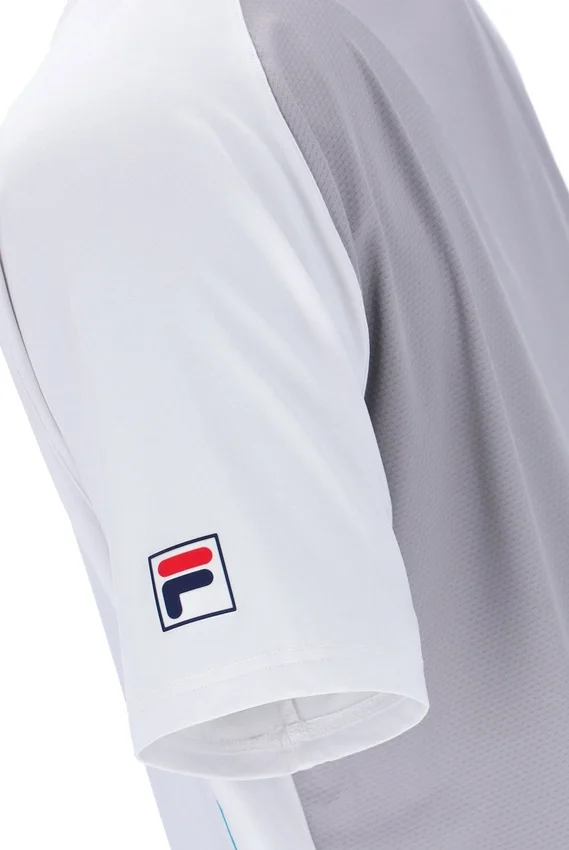 Pantaloncini da tennis a maniche corte Backspin bianca