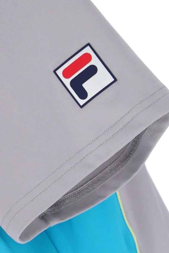 Pantaloncini da tennis a maniche corte Backspin grigia