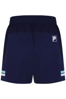 Pantaloncini da tennis da uomo da 5″ blu navy scuro