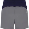 Pantaloncini da tennis da uomo da 5" grigio scuro con slip interno
