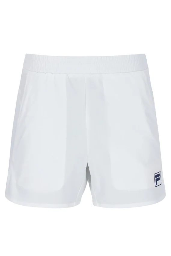 Pantaloncini da tennis da uomo da 5" in bianco sporco