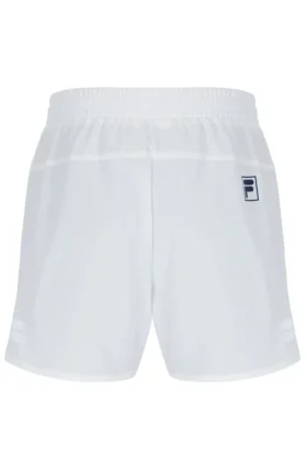 Pantaloncini da tennis da uomo da 5″ in bianco sporco