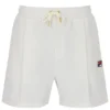 Pantaloncini Eusebio con pieghe a spillo color Gardenia