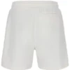 Pantaloncini Eusebio con pieghe a spillo color Gardenia
