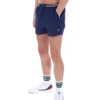 Pantaloncini Fila High Tide in spugna a righe con tasche, blu navy