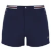 Pantaloncini Fila High Tide in spugna a righe con tasche, blu navy