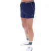 Pantaloncini Fila High Tide in spugna a righe con tasche, blu navy