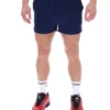 Pantaloncini Fila High Tide in spugna a righe con tasche, blu navy