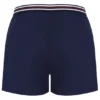 Pantaloncini Fila High Tide in spugna a righe con tasche, blu navy
