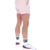 Pantaloncini High Tide in spugna a righe con tasche, rosa pallido
