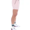 Pantaloncini High Tide in spugna a righe con tasche, rosa pallido