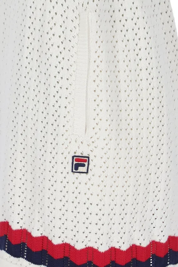 Pantaloncini in maglia all'uncinetto Fino