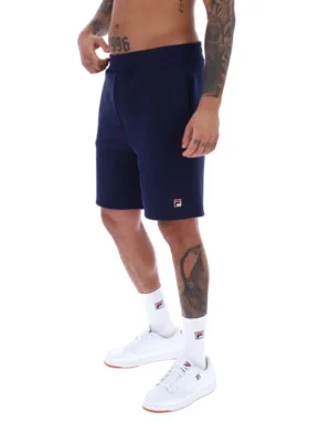 Pantaloncini in pile Fila Vico blu navy