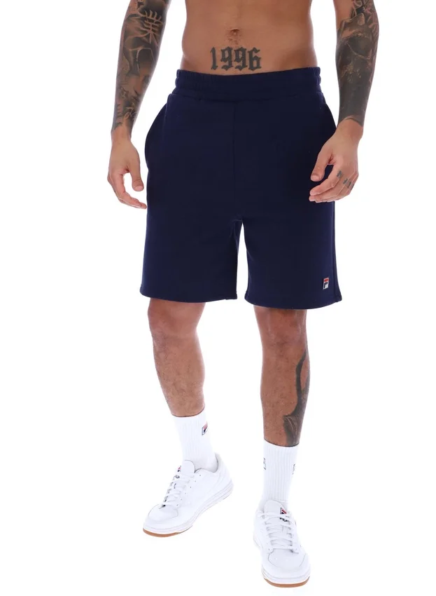 Pantaloncini in pile Fila Vico blu navy