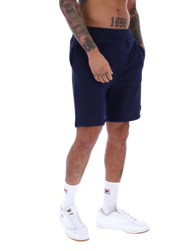 Pantaloncini in pile Fila Vico blu navy