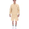Pantaloncini in pile Vico beige classici