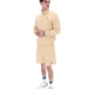 Pantaloncini in pile Vico beige classici