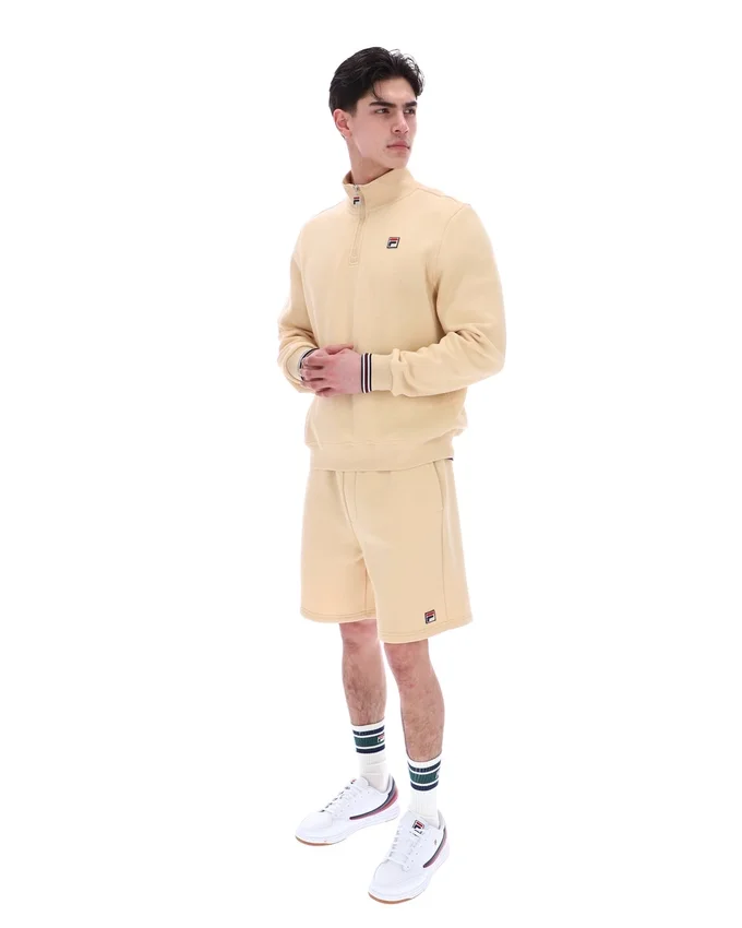 Pantaloncini in pile Vico beige classici
