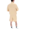 Pantaloncini in pile Vico beige classici