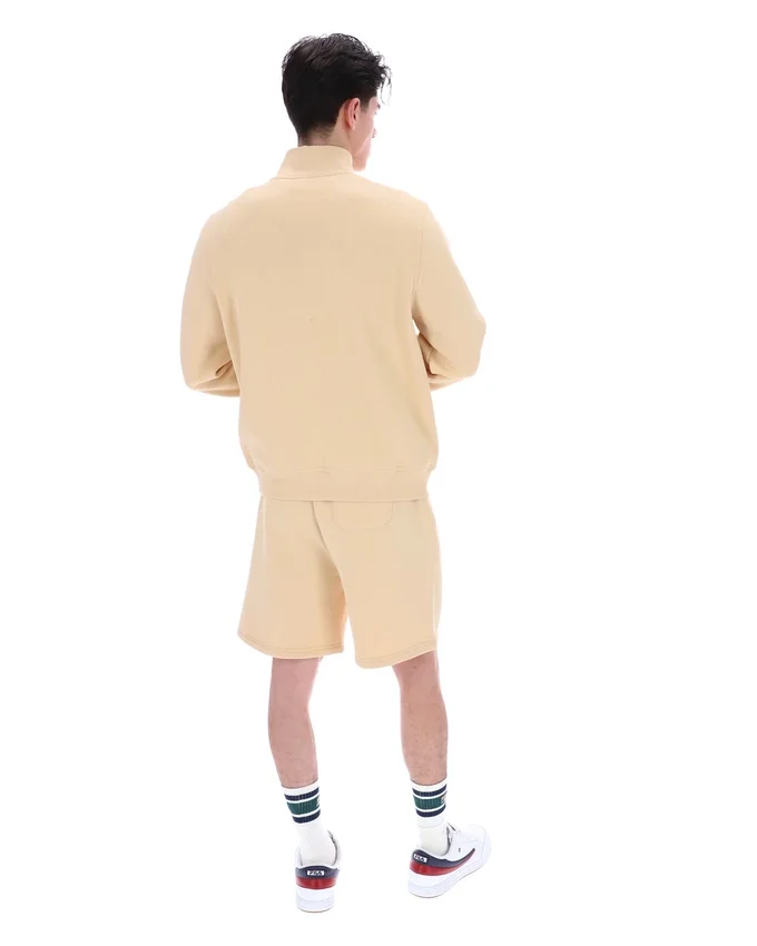 Pantaloncini in pile Vico beige classici