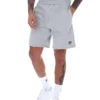 Pantaloncini in pile Vico grigio melange