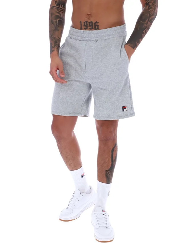 Pantaloncini in pile Vico grigio melange