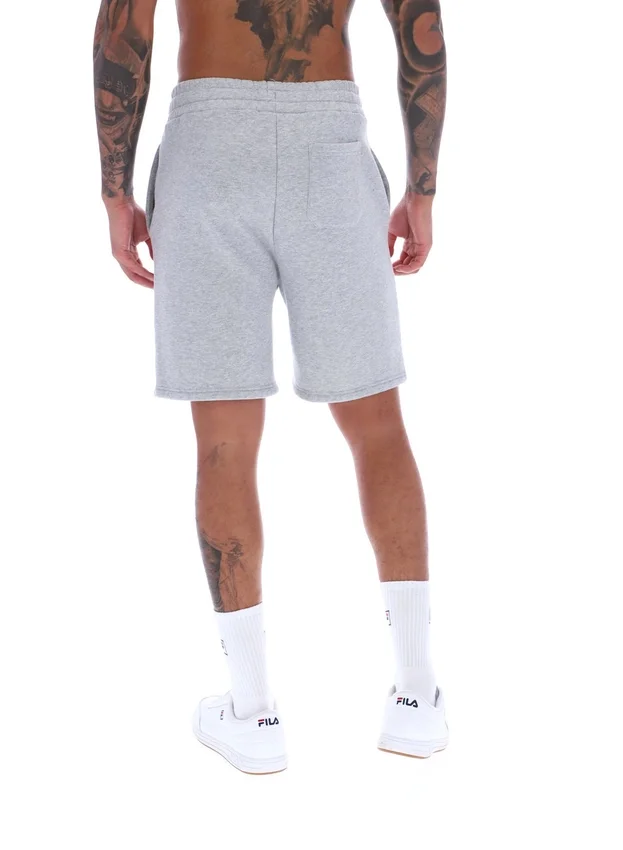 Pantaloncini in pile Vico grigio melange