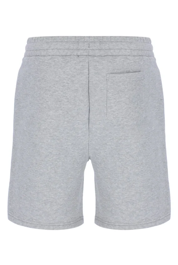Pantaloncini in pile Vico grigio melange