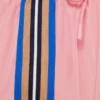 Pantaloncini rosa con dettagli a nastro