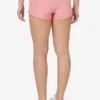 Pantaloncini rosa con dettagli a nastro