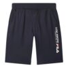 Pantaloncini sportivi con stampa alfabetica del logo, blu