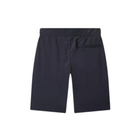 Pantaloncini sportivi con stampa alfabetica del logo, blu