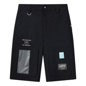 Pantaloncini sportivi da uomo Fila x Mihara con firma congiunta, neri