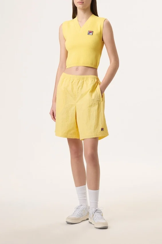 Pantaloncini stropicciati Popcorn Fila x Hailey