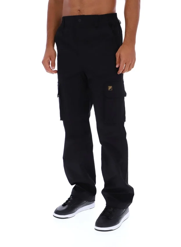 Pantaloni cargo Oscar neri