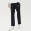Pantaloni casual dritti Pantaloni lunghi sportivi in maglia termica Blu