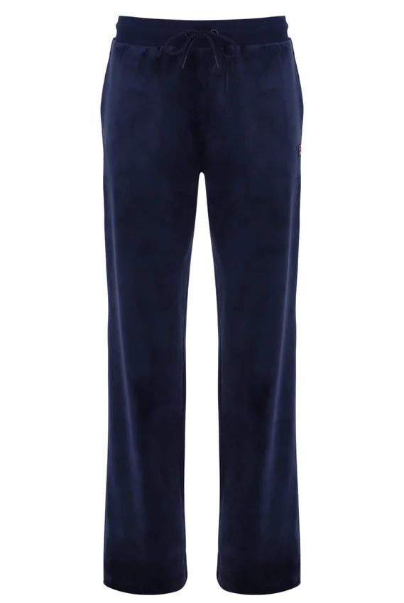 Pantaloni da casa Fila Isabella a gamba larga blu navy
