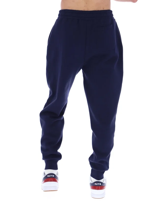 Pantaloni da ginnastica Fila Navy Visconti con polsini a punta