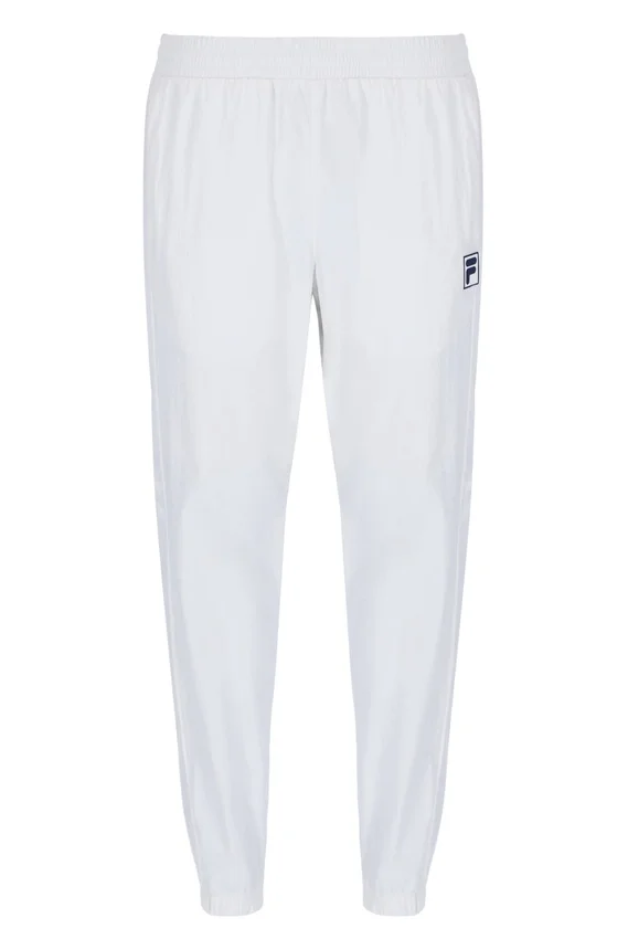 Pantaloni da ginnastica in tessuto bianco sporco