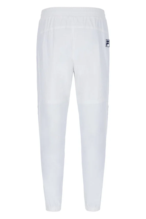 Pantaloni da ginnastica in tessuto bianco sporco