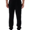 Pantaloni da ginnastica in velluto Eddie neri
