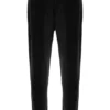 Pantaloni da ginnastica in velluto Eddie neri