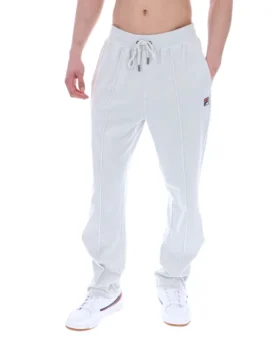 Pantaloni da jogging a gamba dritta in velluto Fio blu alba