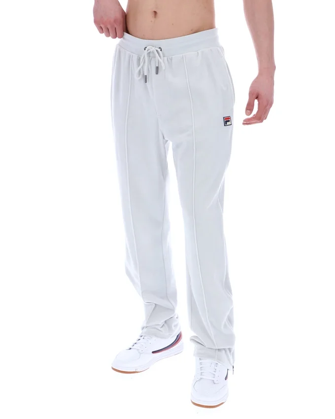 Pantaloni da jogging a gamba dritta in velluto Fio blu alba