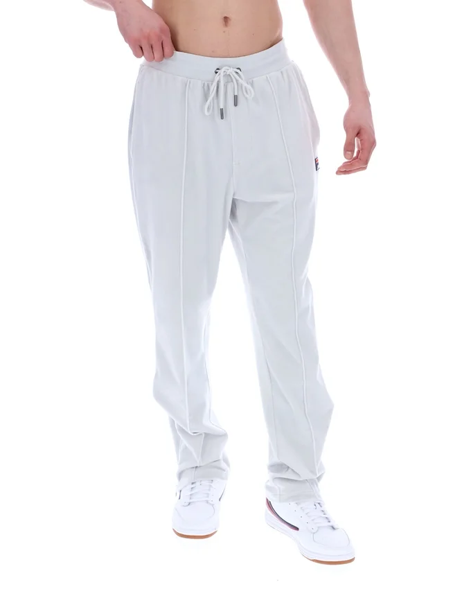 Pantaloni da jogging a gamba dritta in velluto Fio blu alba