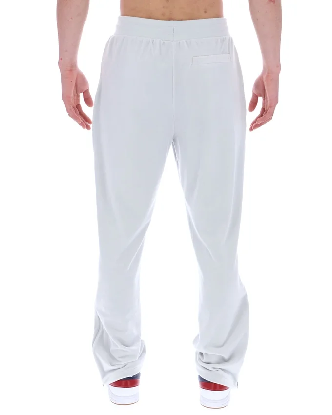 Pantaloni da jogging a gamba dritta in velluto Fio blu alba