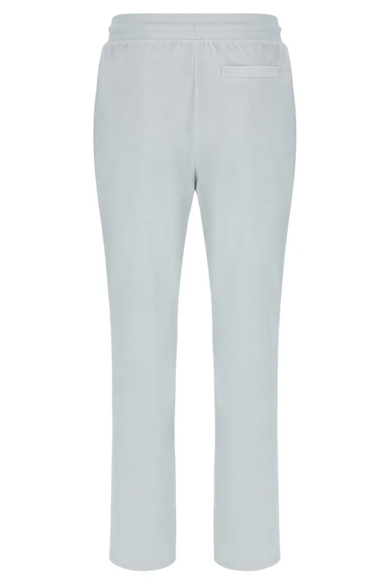 Pantaloni da jogging a gamba dritta in velluto Fio blu alba