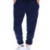 Pantaloni da jogging Fila Jianna con risvolto, blu navy